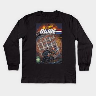 G.I. Joe Days of Future Past Homage Kids Long Sleeve T-Shirt